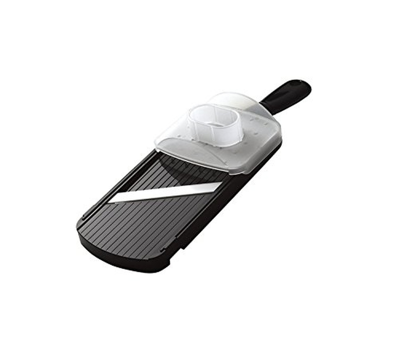 KYOCERA Adjustable Ceramic Mandoline Slicer – 4 Thickness Settings Black