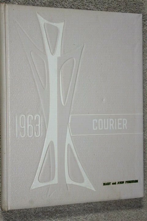 1963 Clyde High School Yearbook Annual Clyde Ohio OH - Courier 63
