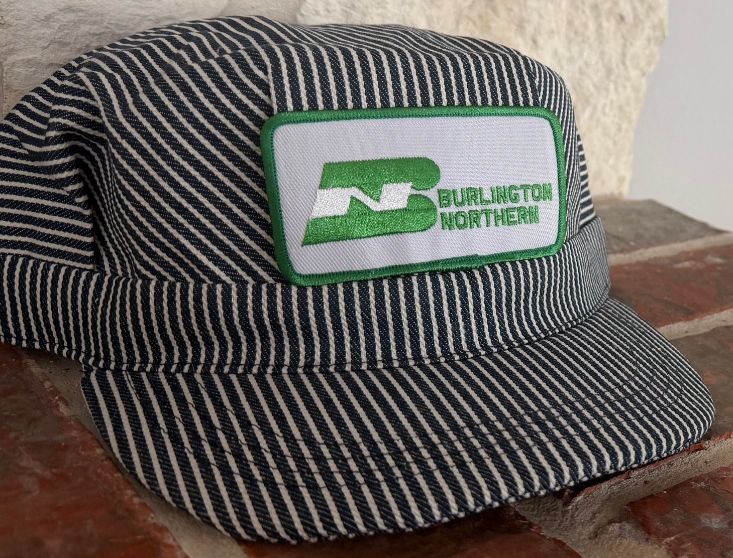 Engineer/Conductor Cap/Hat- Burlington Northern (BN) -adjustable-Adult or Child Engineer/Conductor Cap/Hat- Burlington Northern (BN) -adjustable-Adult or Child
