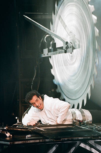 Magician David Copperfield performs on February 12 1996 TV Old Photo 3 Magician David Copperfield performs on February 12 1996 TV Old Photo 3