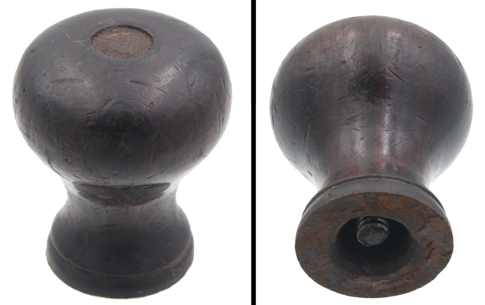 Orig. Rosewood Front Knob for Meriden No. 3 Size Smooth Plane  - mjdtoolparts