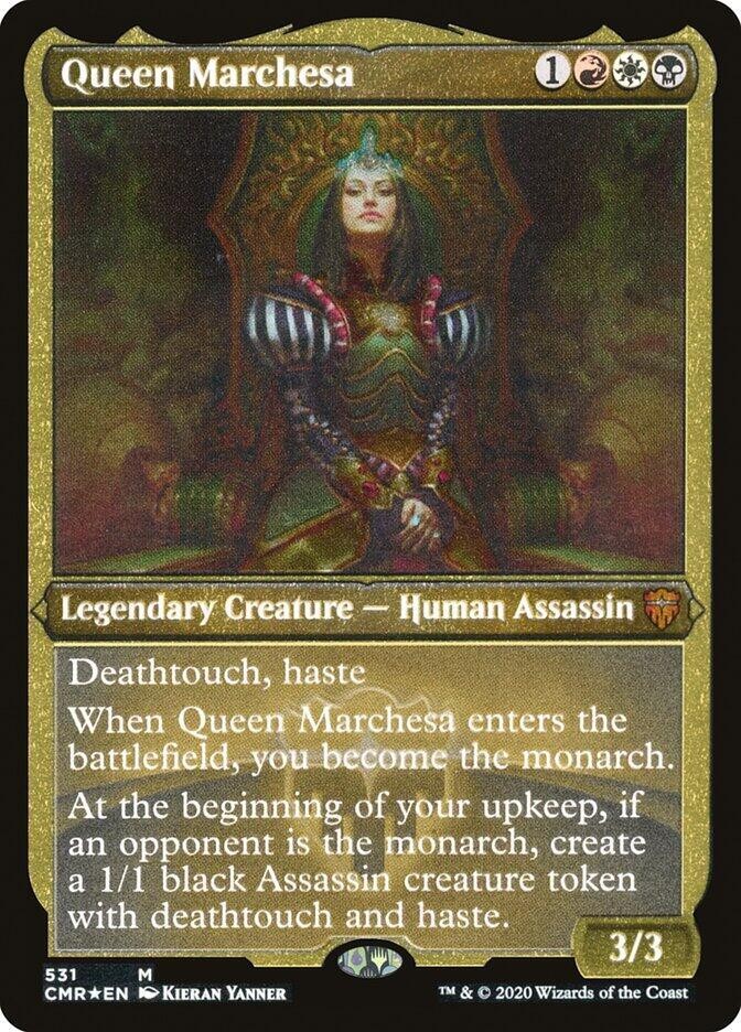 Queen Marchesa (Foil Etched) Commander Legends NM/M