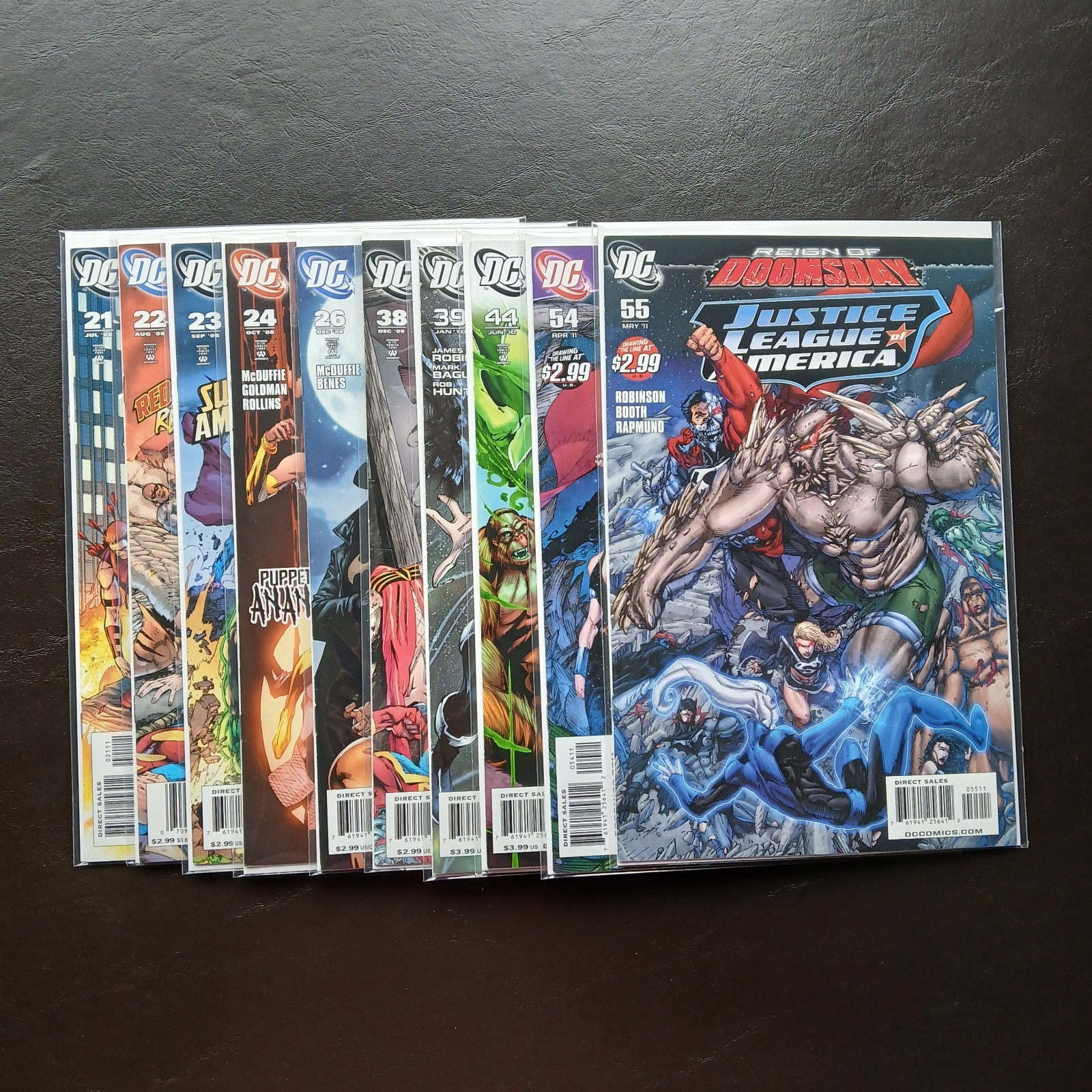 Justice League of America Vol. 2 mixed lot #21-24,26,38,39,44,54,55 - DC (2006) Justice League of America Vol. 2 mixed lot #21-24,26,38,39,44,54,55 - DC (2006)
