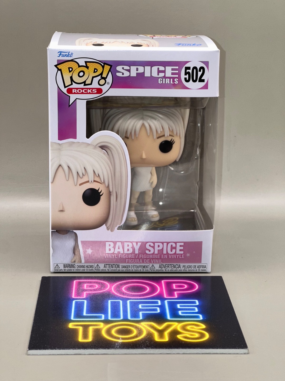 2026 Funko Pop Rocks Spice Girls “Baby Spice” #502 *NIB*