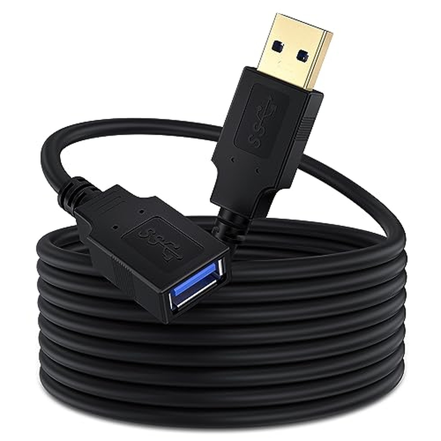 USB 3.0 Extension Cable 3.3 FT,5Gbps High Speed Data Transfer Extra Long A Ma...