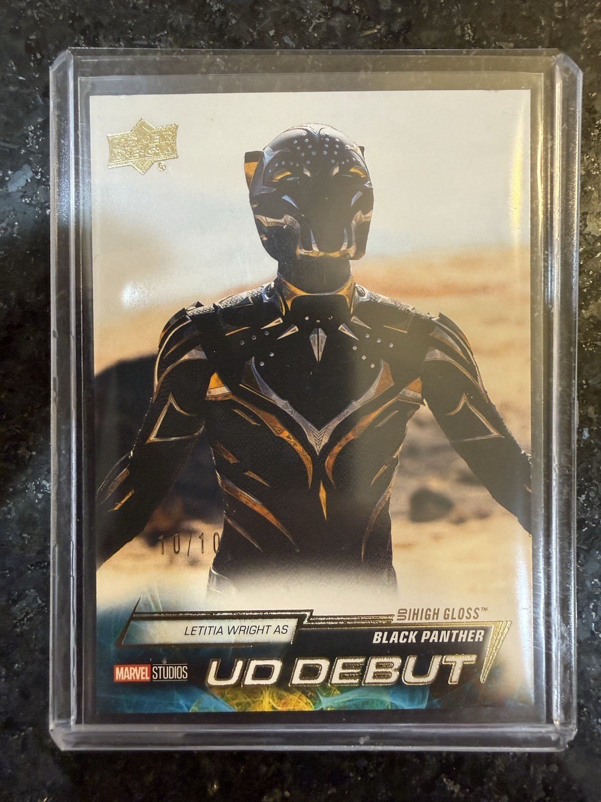 2024 Marvel Studios S2 UD Debut Letitia Wright HIGH GLOSS /10 Black Panther #257