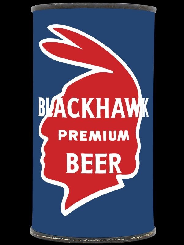 Black Hawk Premium Beer of Davenport, Iowa NEW Metal Sign: 12x16\