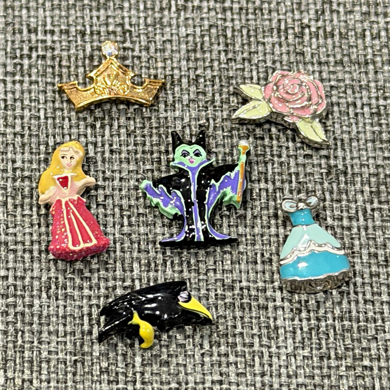 Origami Owl Disney Charms. Lot of 56 charms