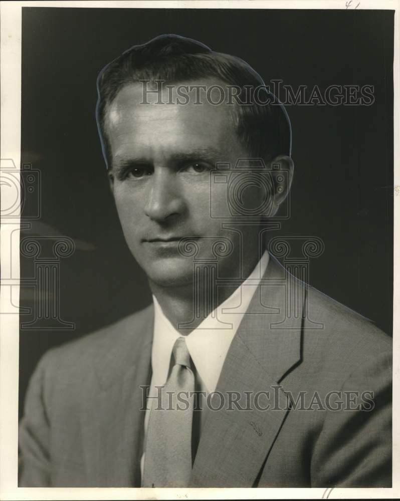 1954 Press Photo Shell Chemical Operations Department Manager O.L. Wylie