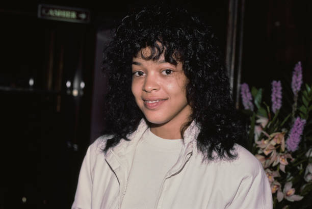 American actress model Ola Ray USA 1984 She played the girlfriend - Old Photo 4