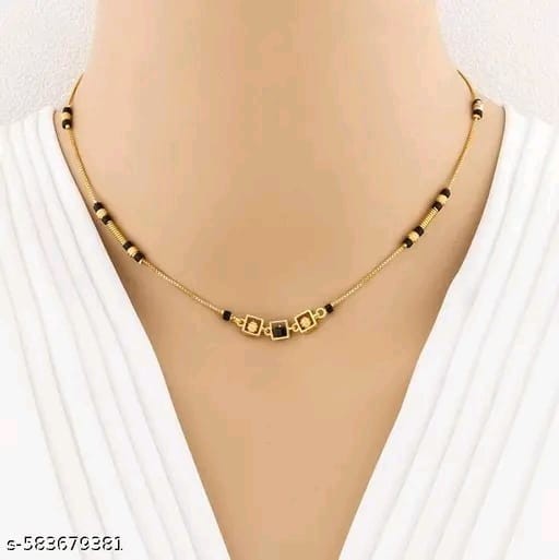 Latest Trending Daily wear sleek Deisgner Beaded Necklace For Girls and Women