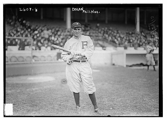 Albert Cozy Dolan Philadelphia Phillies Polo Grounds 1910s Baseball Portrait