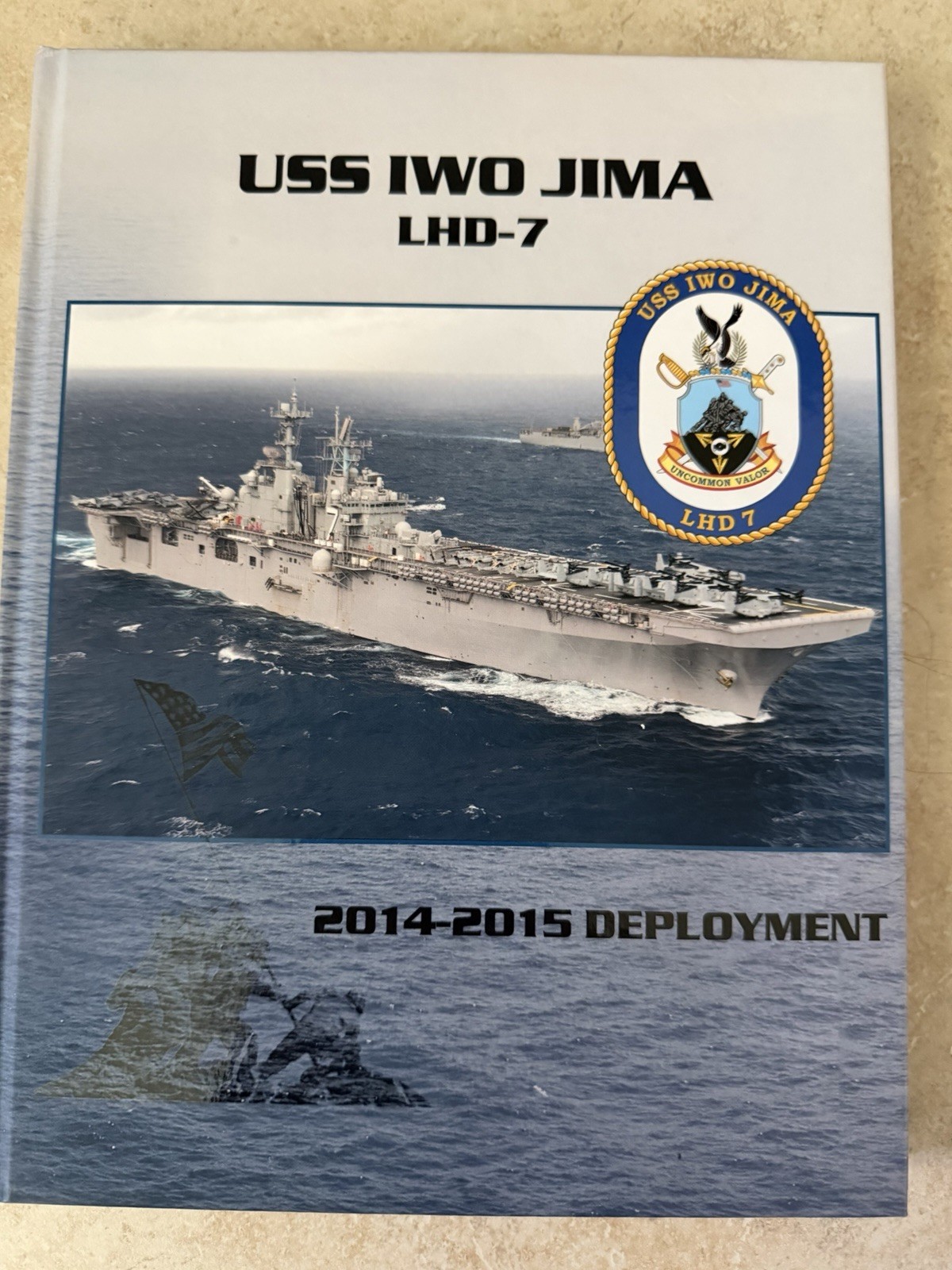 USS Iwo Jima (LHD 7) 2014-2015 Deployment Cruisebook US Navy