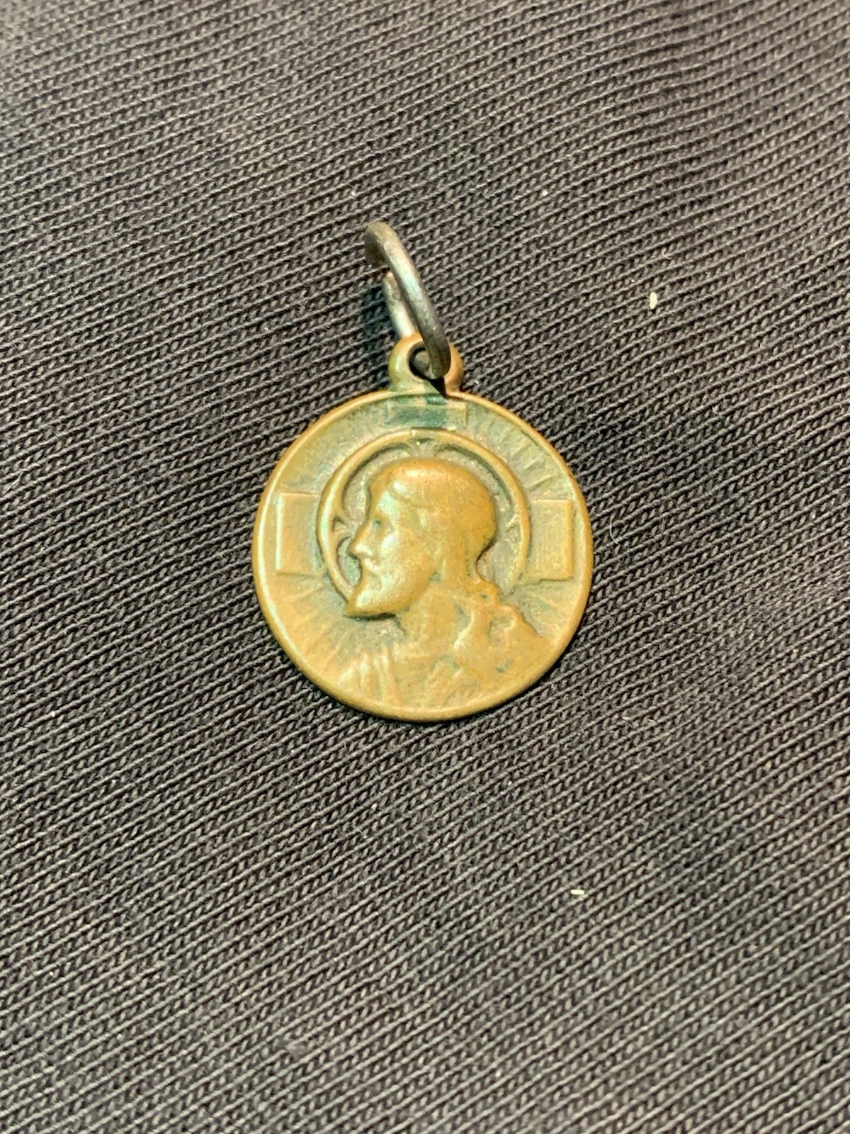 Vintage I Am Polish National Catholic Jesus Religious Medal Vintage I Am Polish National Catholic Jesus Religious Medal