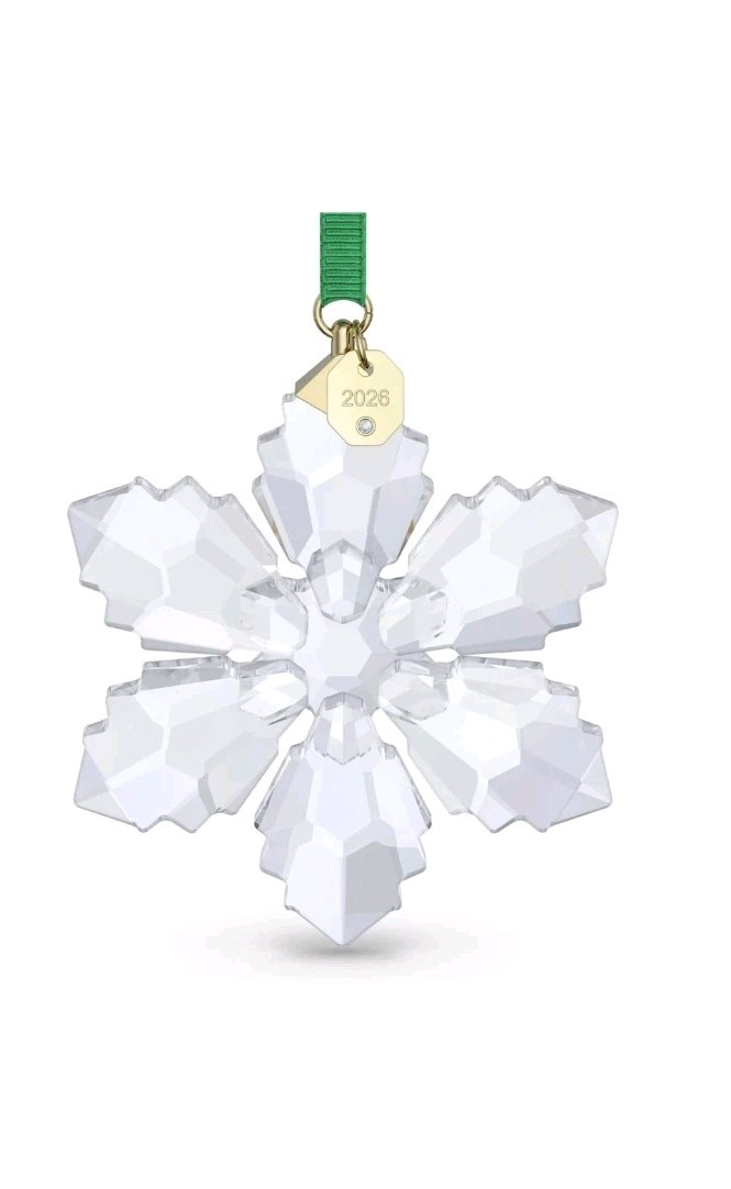 Swarovski 2026 Annual Edition Clear Crystal Ornament Decoration New