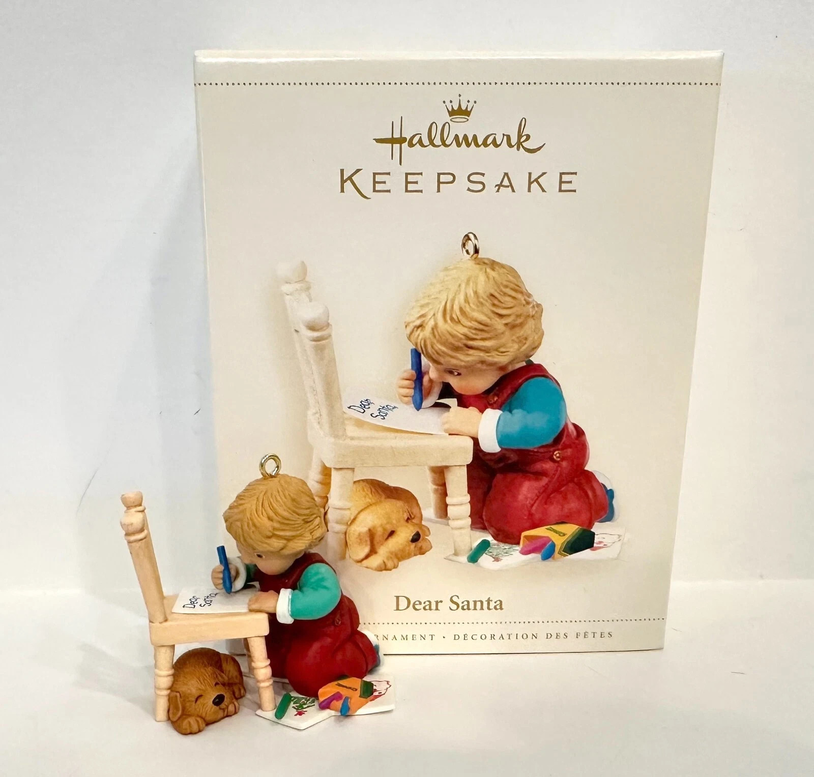 NEW IN BOX 2006 HALLMARK KEEPSAKE DEAR SANTA CHRISTMAS LIST ORNAMENT -eb-4-3-12 NEW IN BOX 2006 HALLMARK KEEPSAKE DEAR SANTA CHRISTMAS LIST ORNAMENT -eb-4-3-12