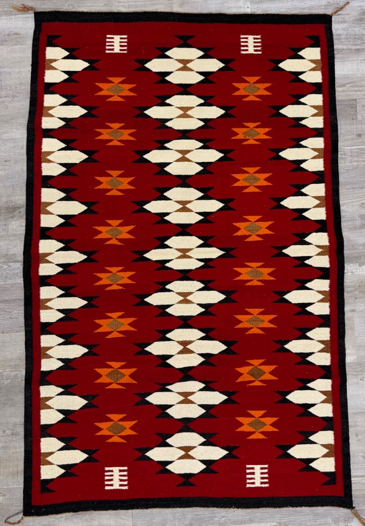 Navajo Ganado, AZ Rug ca. 1950s   72\