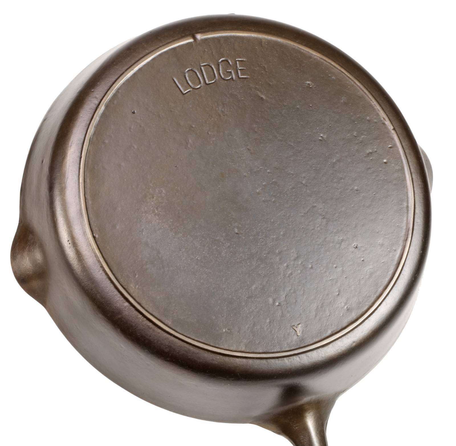 Vintage Arc Logo Lodge No. 8 Cast Iron Skillet Ex Restored Cond