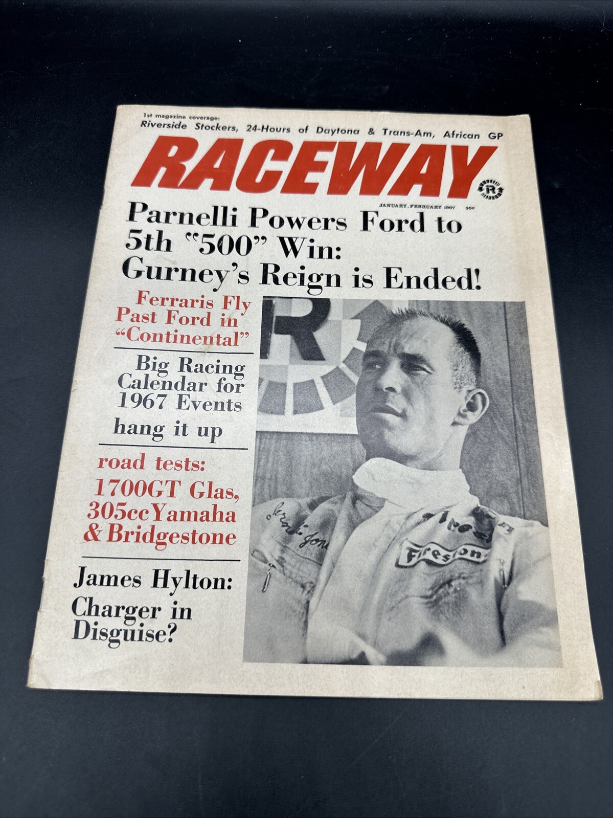 Vintage Raceway Magazine January, Febuary 1967 Riverside International Raceway Vintage Raceway Magazine January, Febuary 1967 Riverside International Raceway