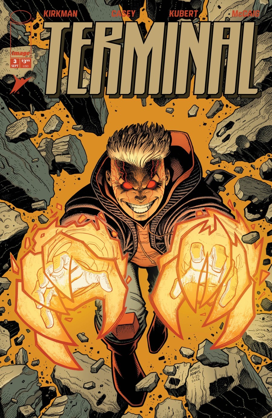 Terminal #3 CVR C Arthur Adams & Dave Mccaig VAR MR 9/23/26 Image