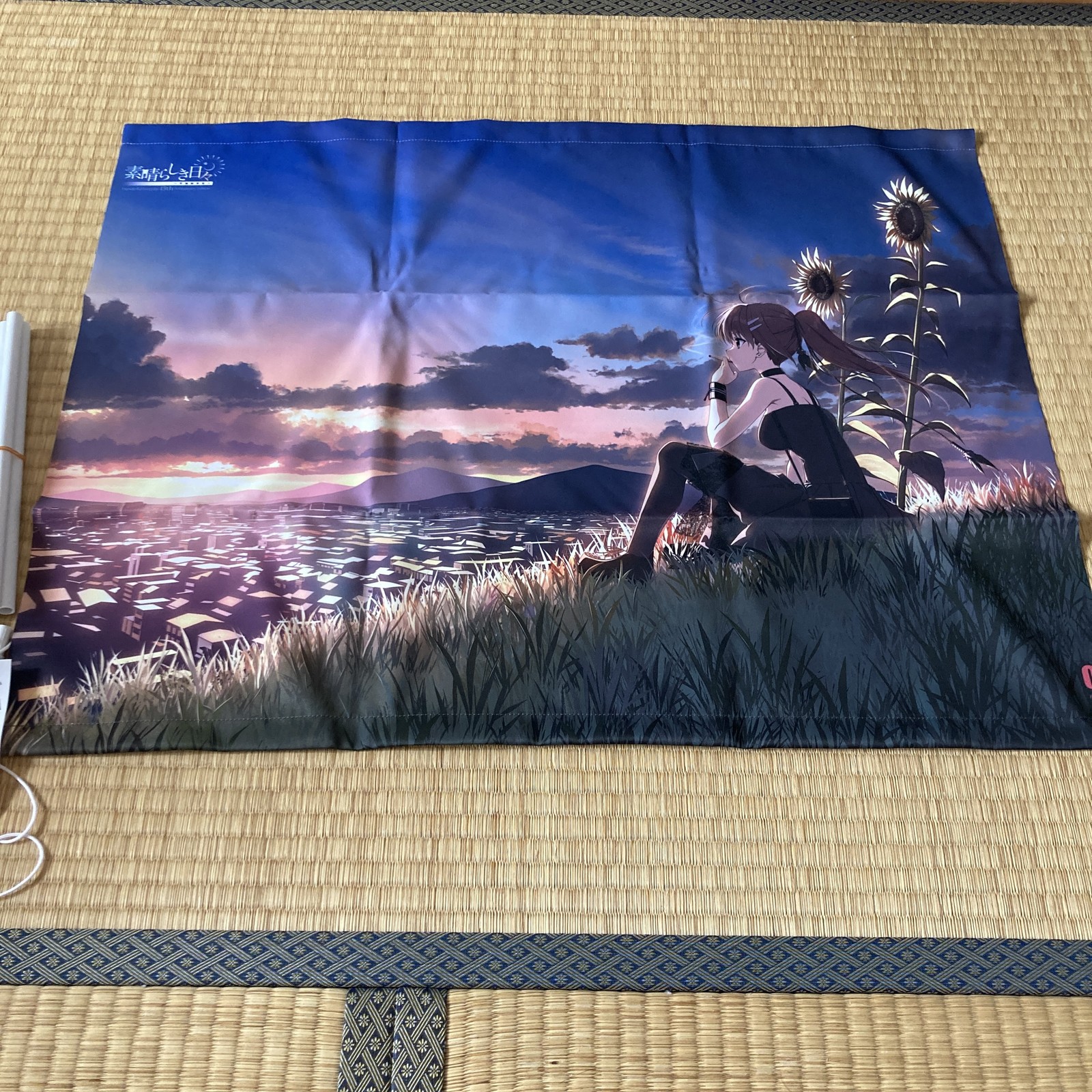 Wonderful Everyday Subarashiki Hibi 15th Anniv. Polyester Tapestry 28.7×22 in.