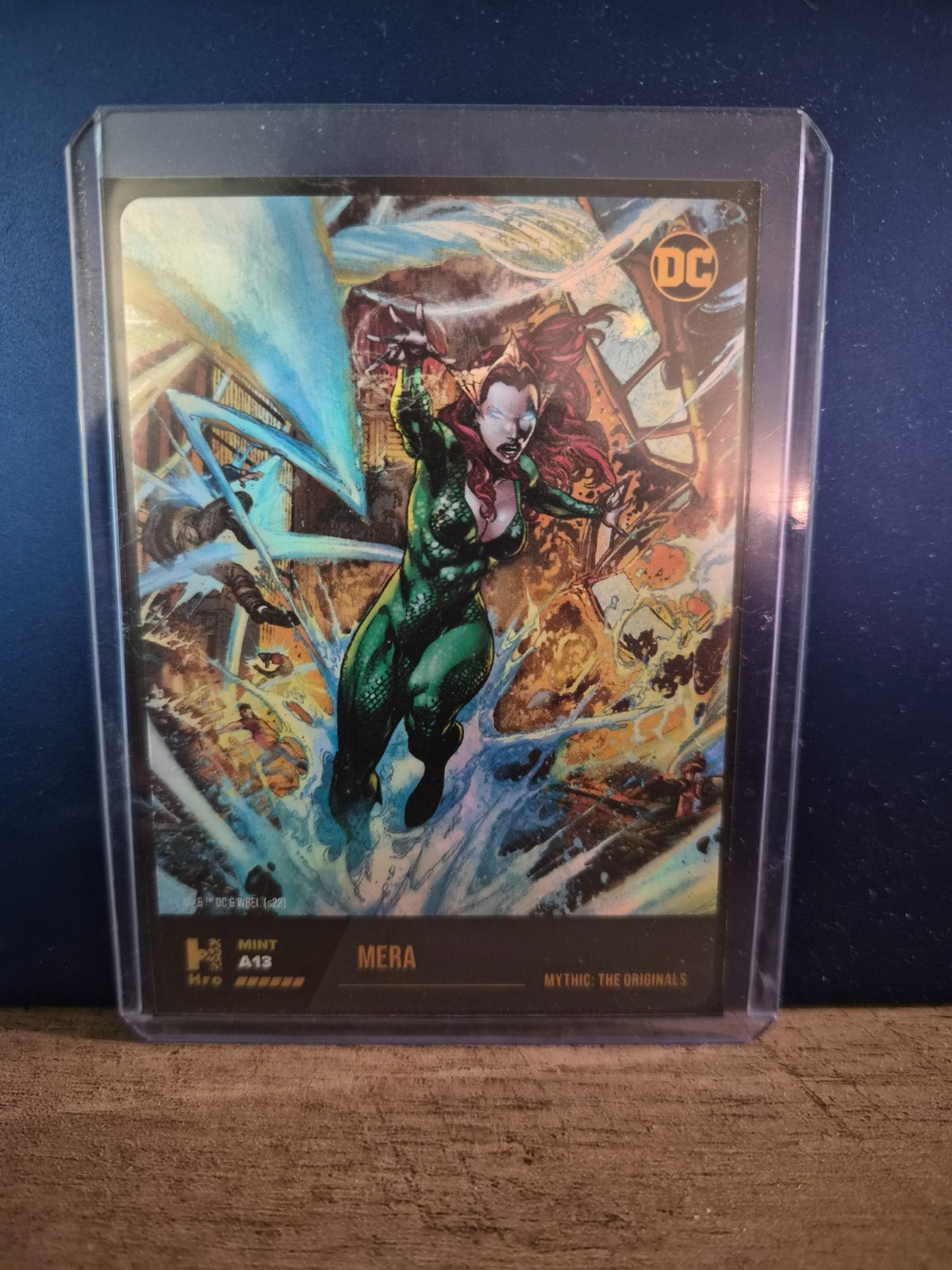 2022  HRO PHYSICAL CARD ONLY CHAPTER 2 Mythic:The Originals Mera Holo A13