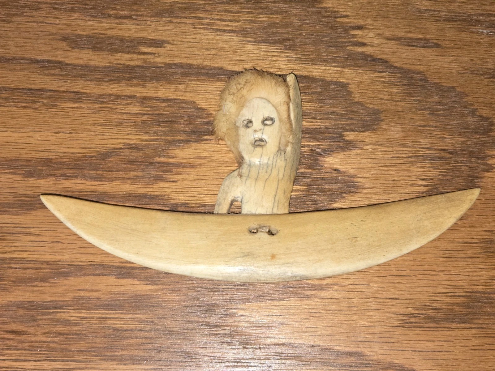 Vintage Pacific Northwest/Alaska Indigenous Toy-Hand Carved
