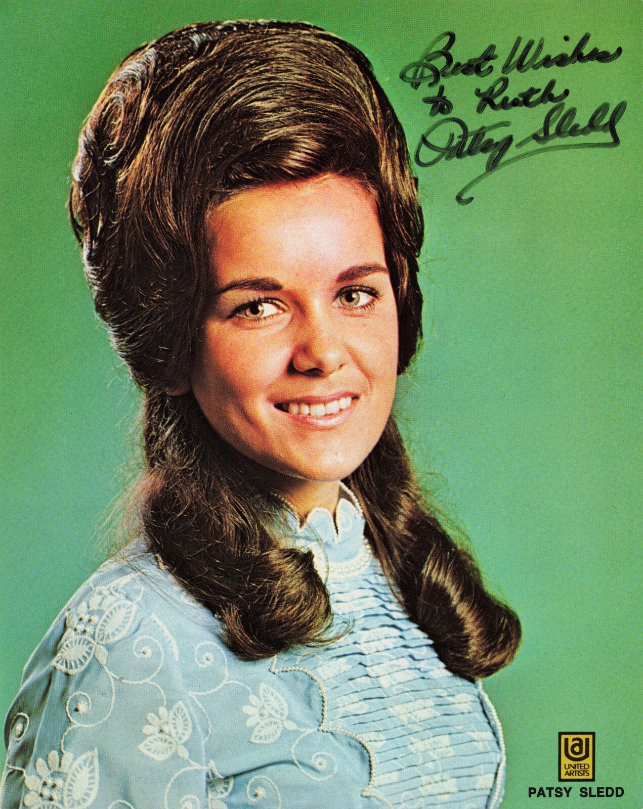 Patsy Sledd Country Music Autographed Signed 8x10 Photo