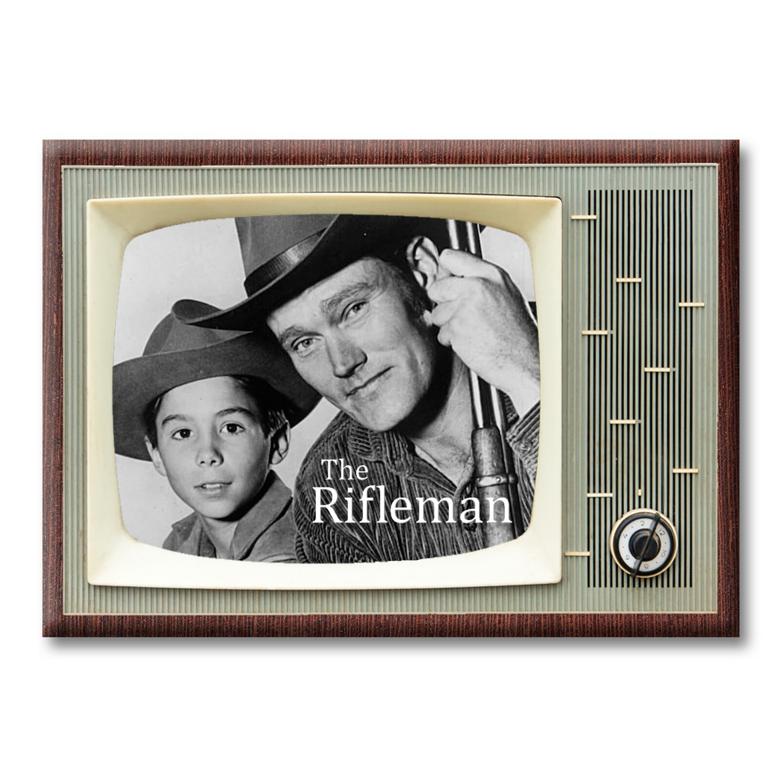 THE RIFLEMAN TV Show Retro TV 3.5 inches x 2.5 inches FRIDGE MAGNET