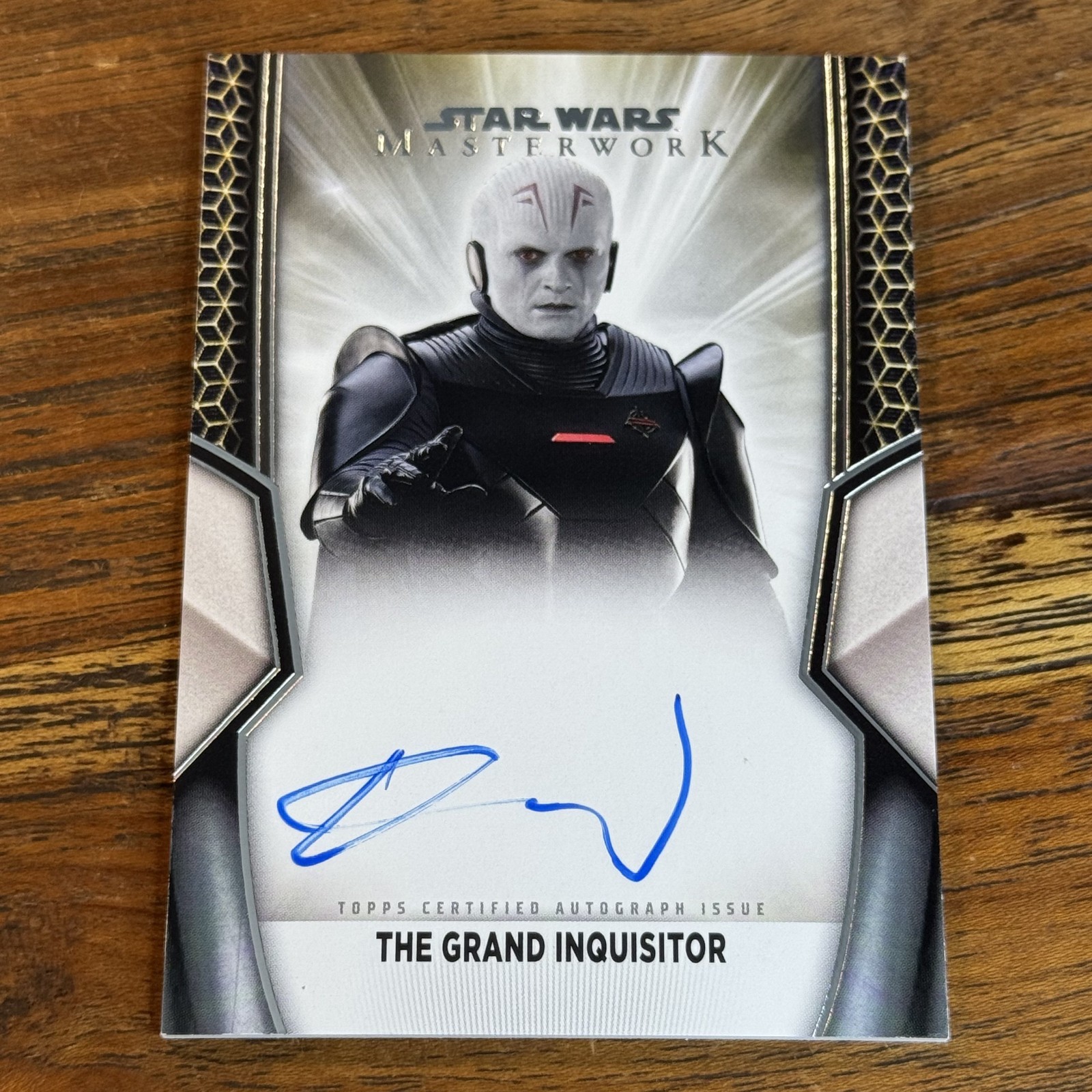 Rupert Friend The Grand Inquisitor 2025 Topps Star Wars Masterwork AUTO #A-RF