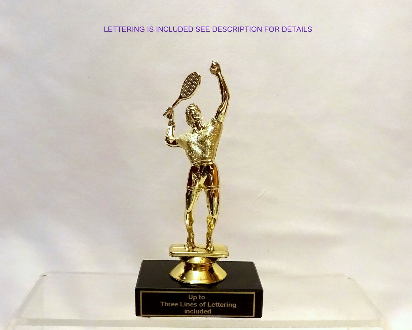 TENNIS TROPHY,  MALE TENNIS, FEMALE TENNIS