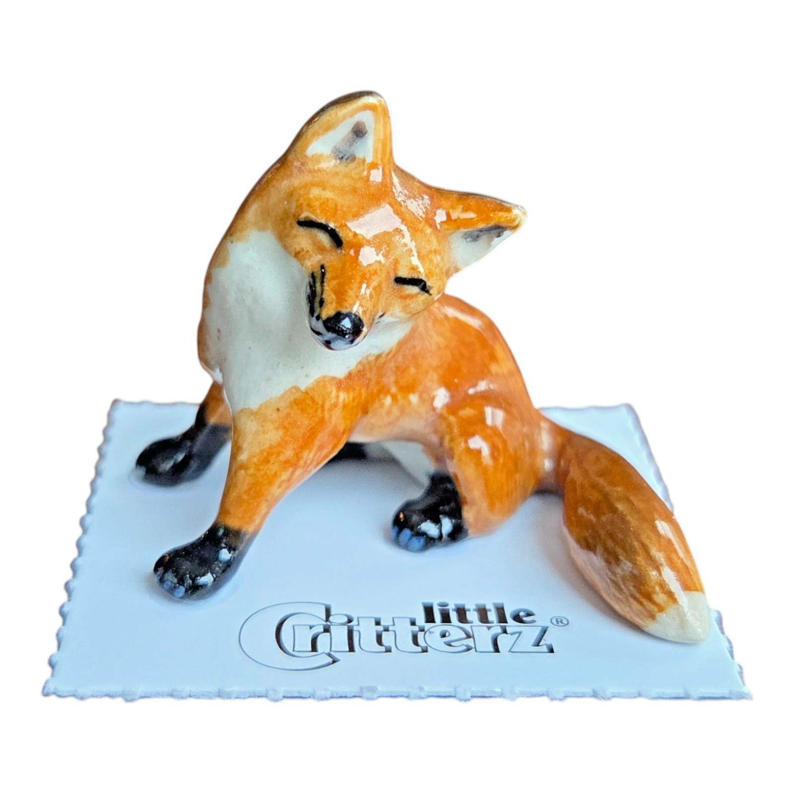 LITTLE CRITTERZ Red Fox Smiling 