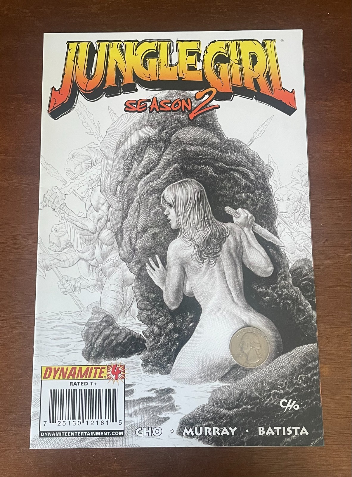 JUNGLE GIRL SEASON 2 #4 Frank Cho RISQUE VARIANT NM Dynamite 2009