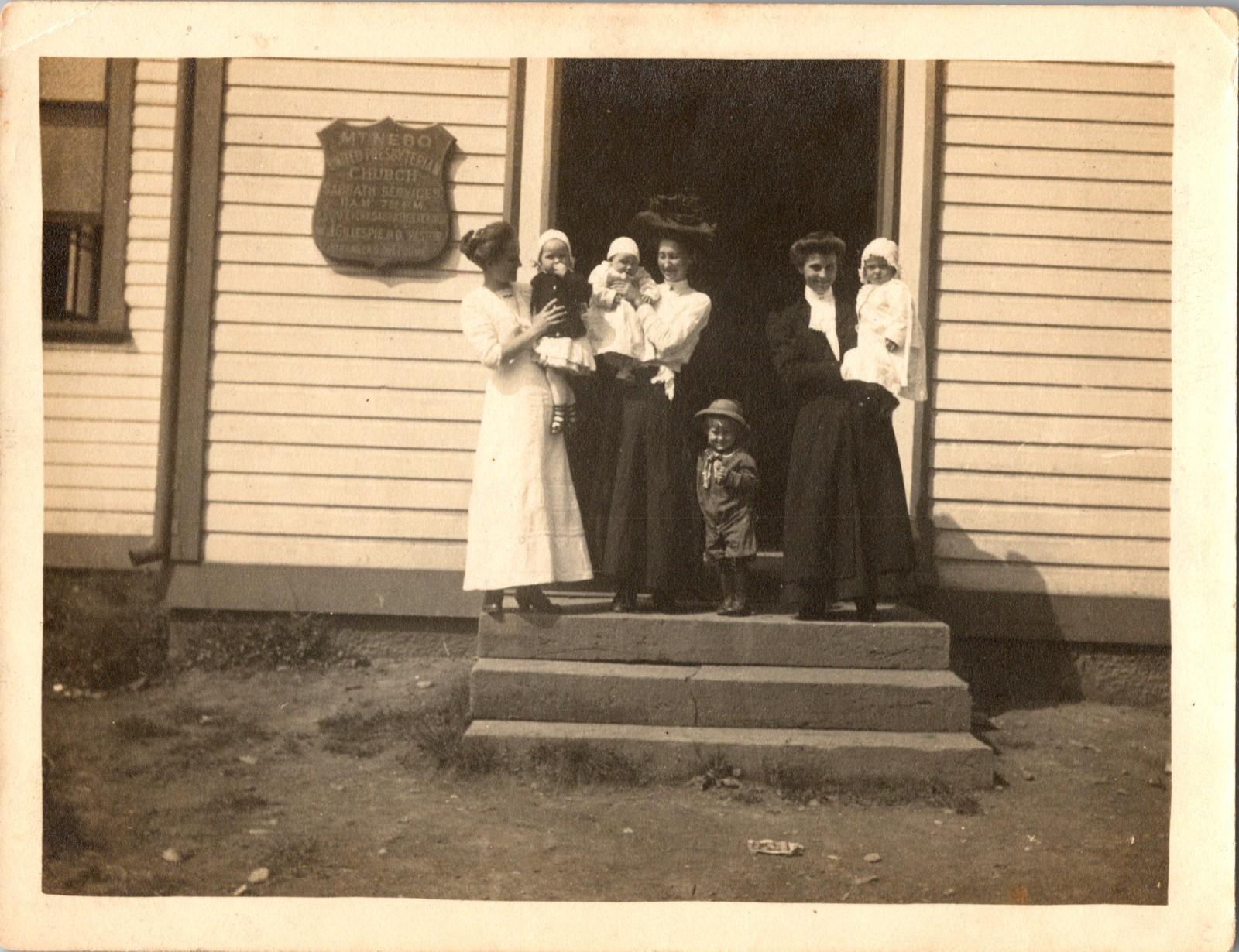 Antique Photo Mt Nebo United Presbyterian Church Sewickley PA c1910s