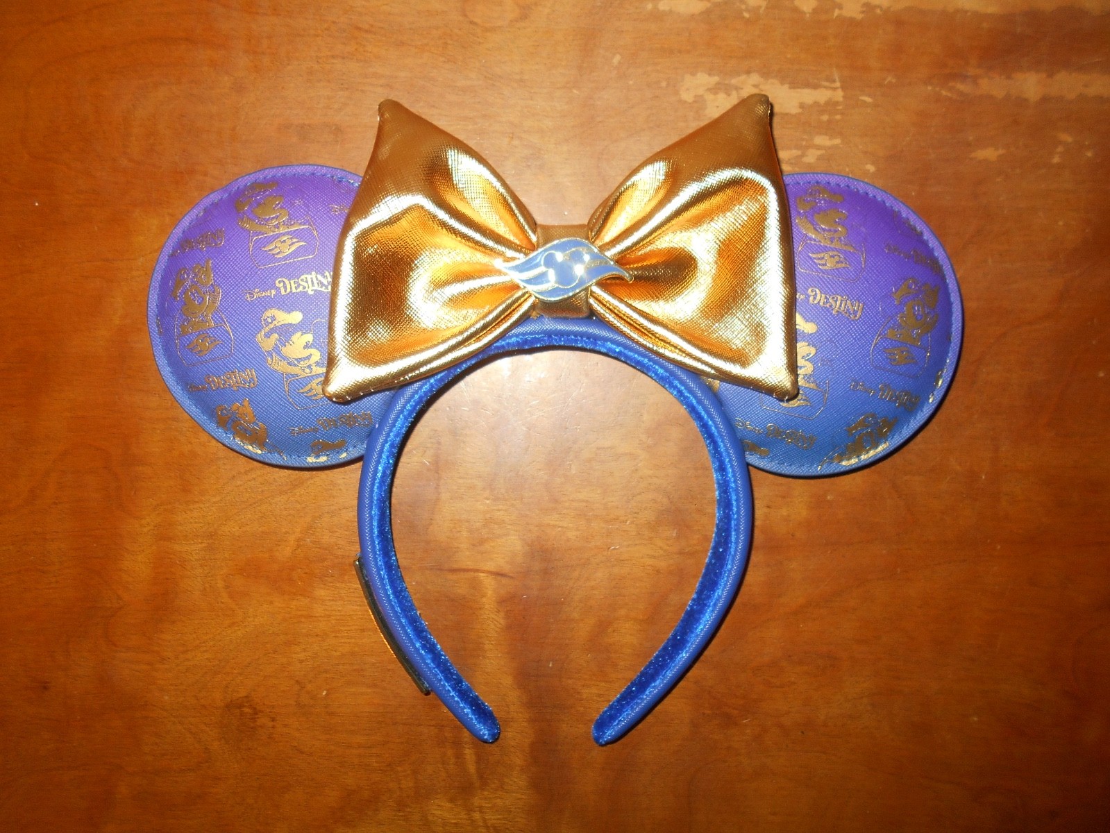Disney Cruise Line DCL Loungefly Destiny Inaugural Sailing Minnie Ears Headband