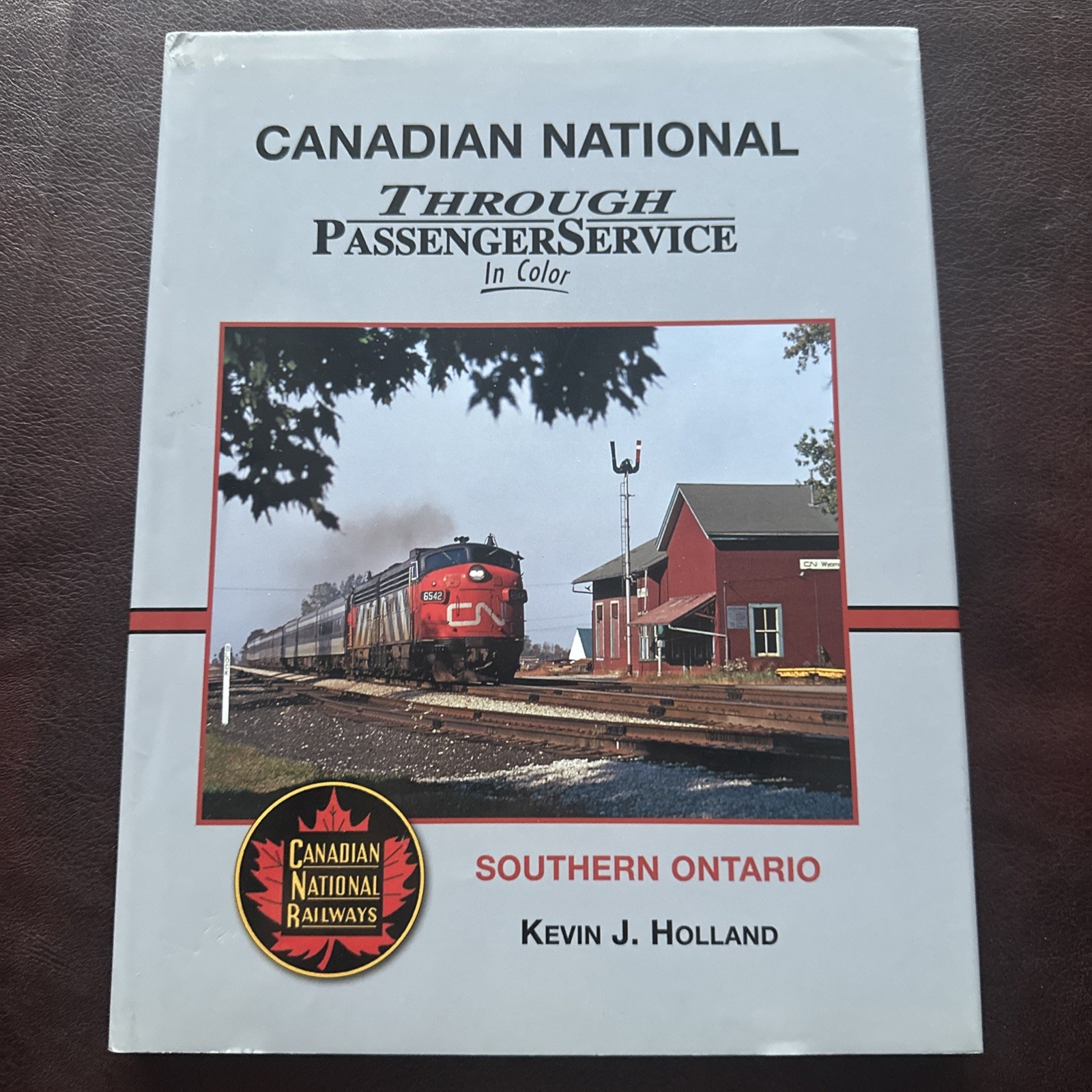 Canadian National Through Passenger Service In Color Southern Ontario CN