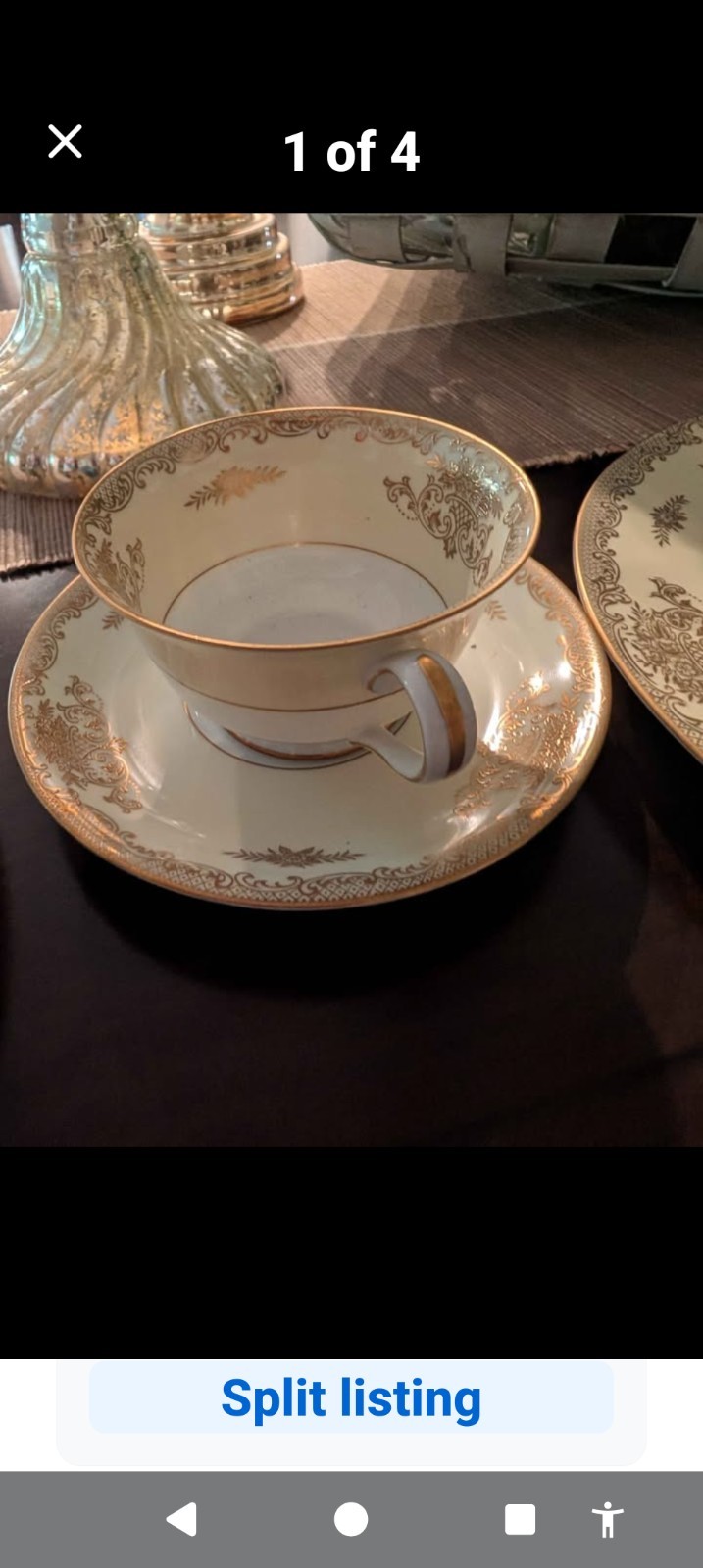 Noritake Gold Filigree Noritake Gold Filigree