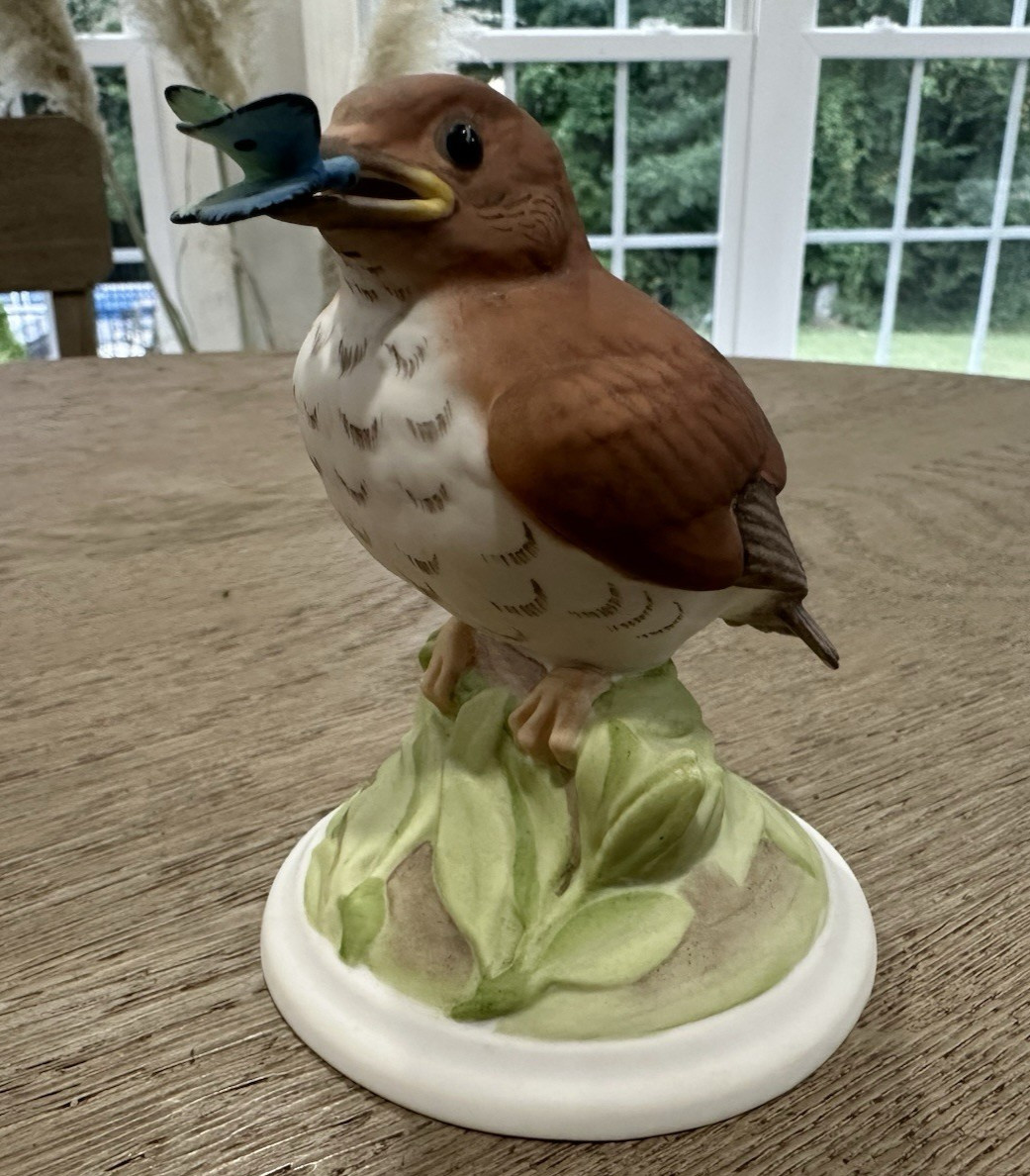 Boehm Baby Wood Thrush  #444 USA 4.5