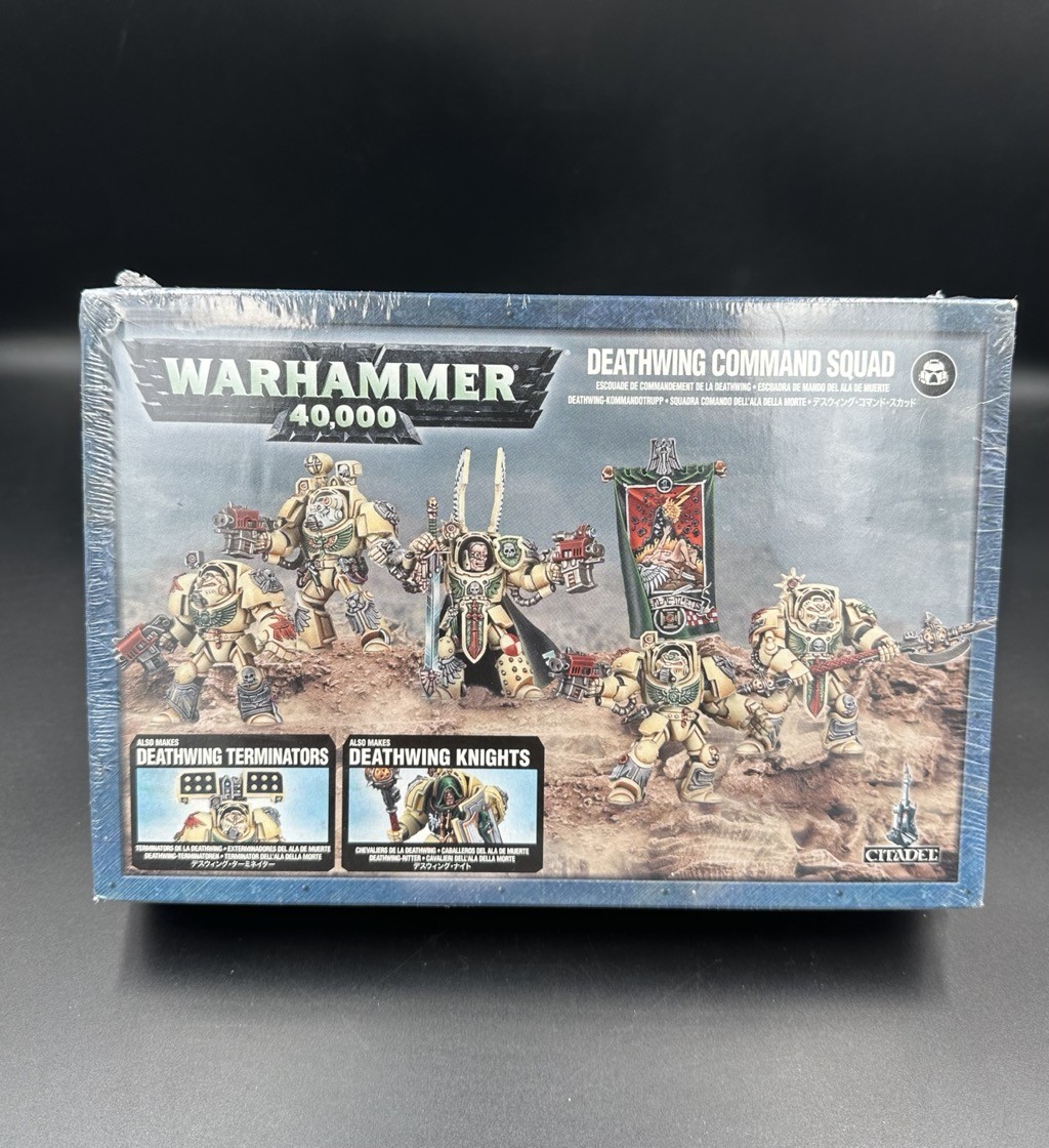 Warhammer 40K Dark Angels Deathwing Command Squad NEW