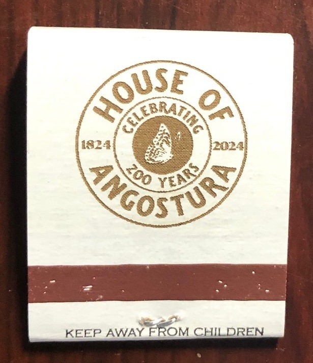 House Of Angostura 200th Anniversary Matchbook