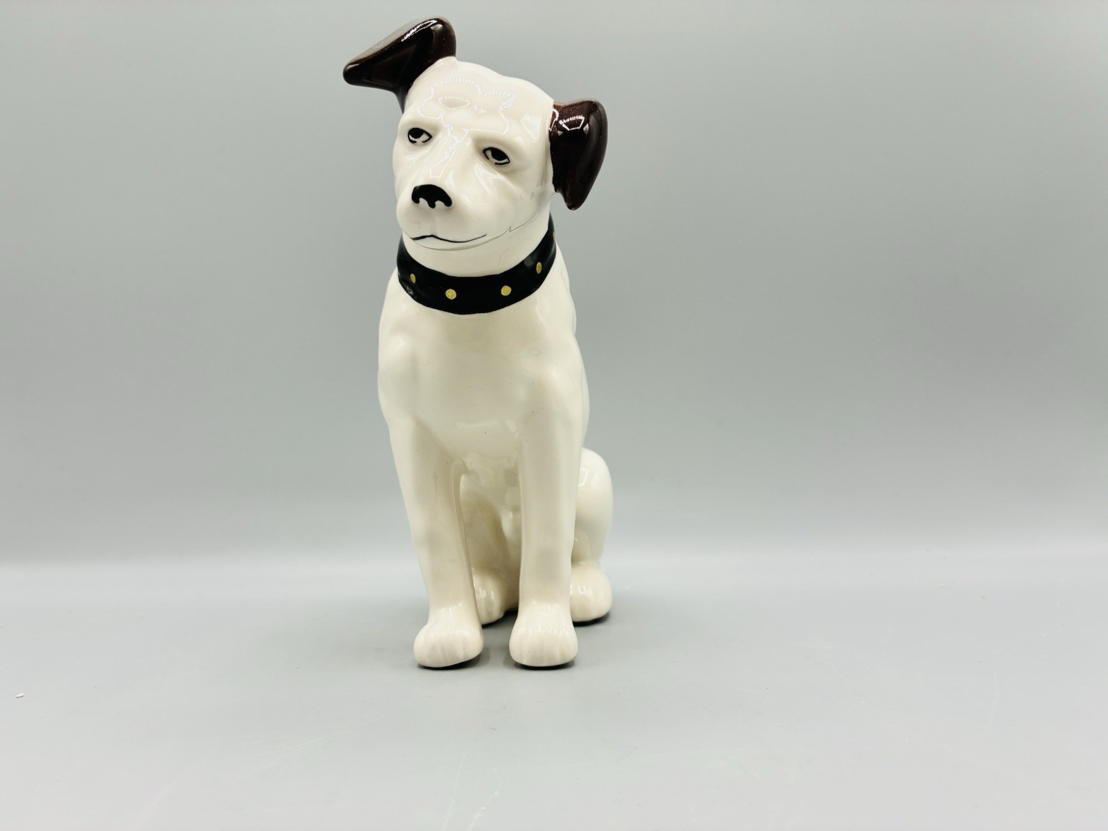 Vintage RCA Victor Nipper The Dog Ceramic Piggy Bank Advertising Mascot