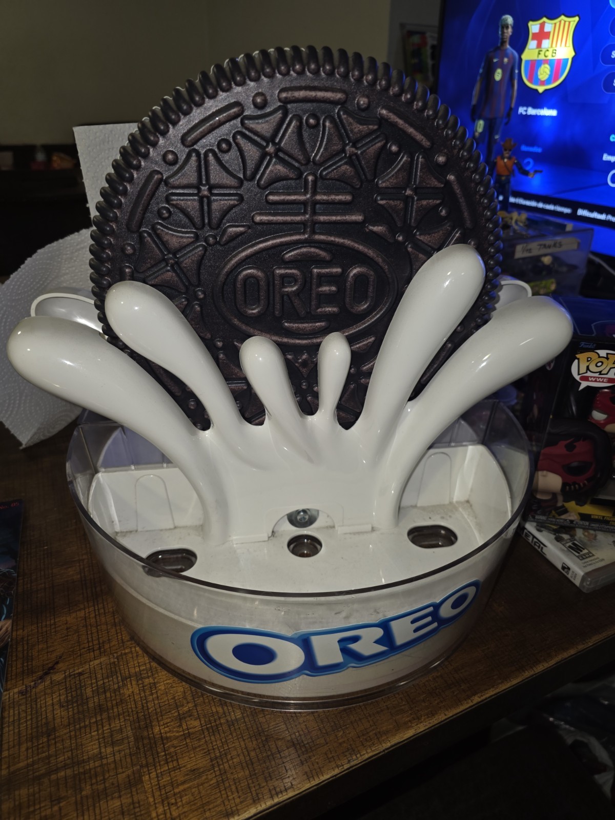 Oreo Cookie 3D Milk Splash Display Official Nabisco - Collectibles - Oreo Cookie 3D Milk Splash Display Official Nabisco - Collectibles -