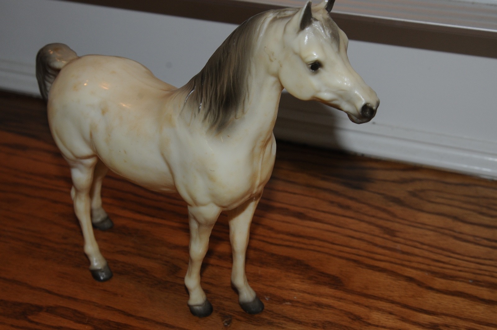 Vintage Breyer Traditional PAM Proud Arabian Mare Alabaster Glossy 1958 No Stamp