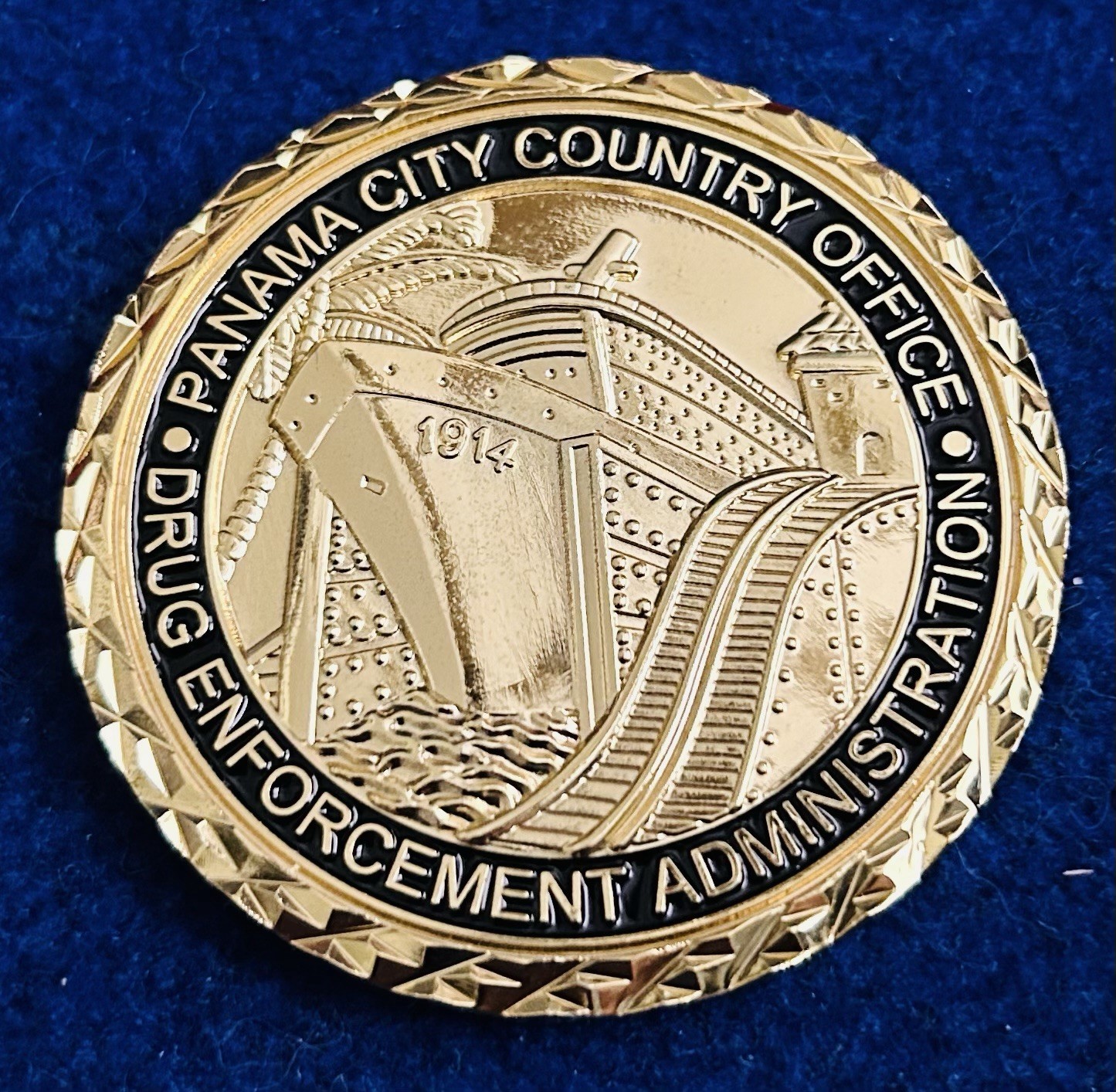 DEA PANAMA Panama City South America Challenge Coin