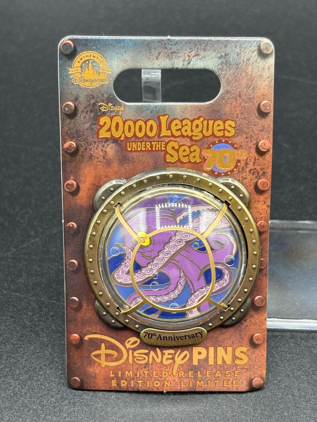 Disney 20,000 Leagues Under the Sea 70th Anniversary  Pin - Limited Release