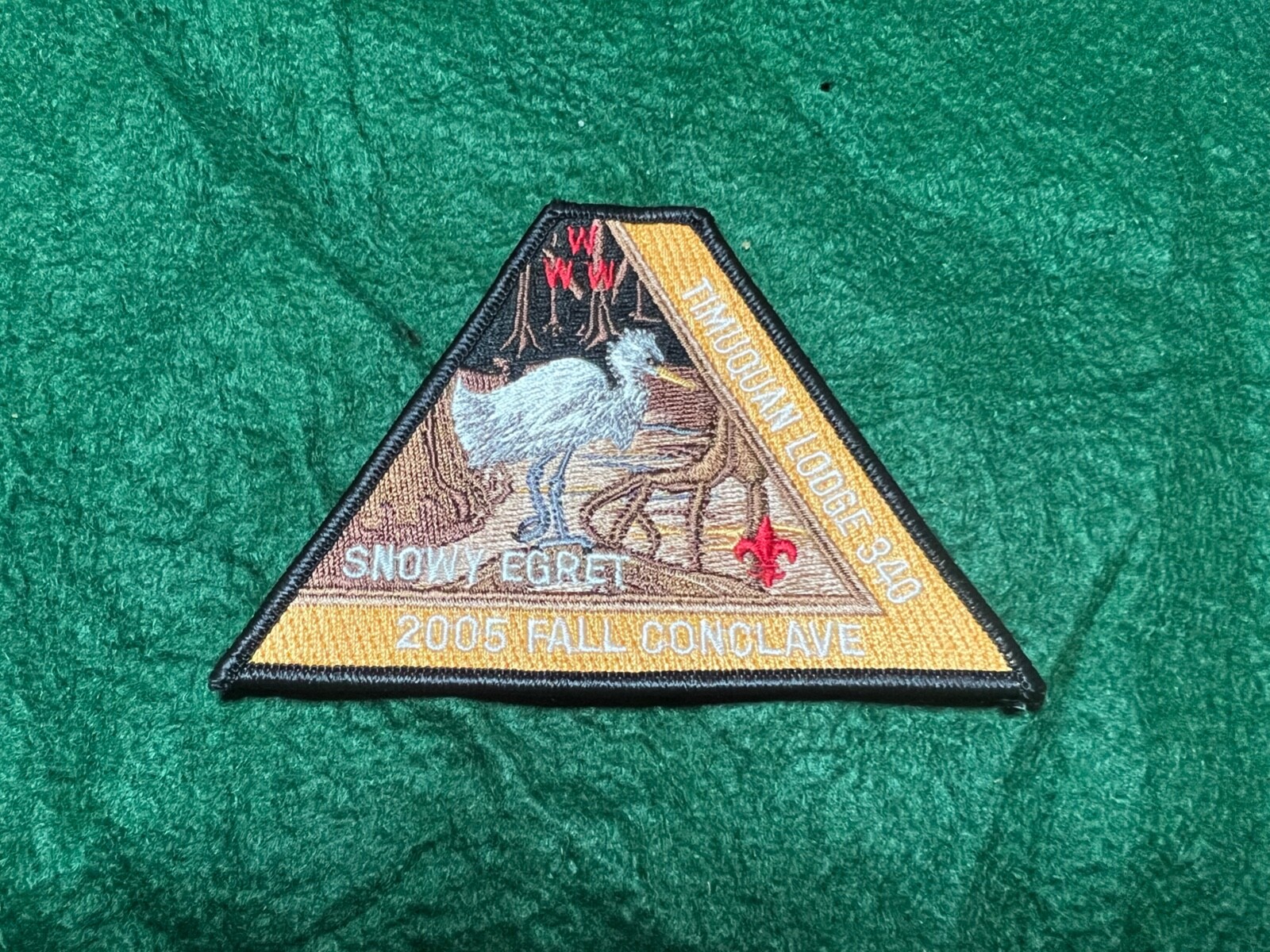 Timuquan Lodge 340 2005 Fall Conclave Snowy Egret OA Order of the Arrow