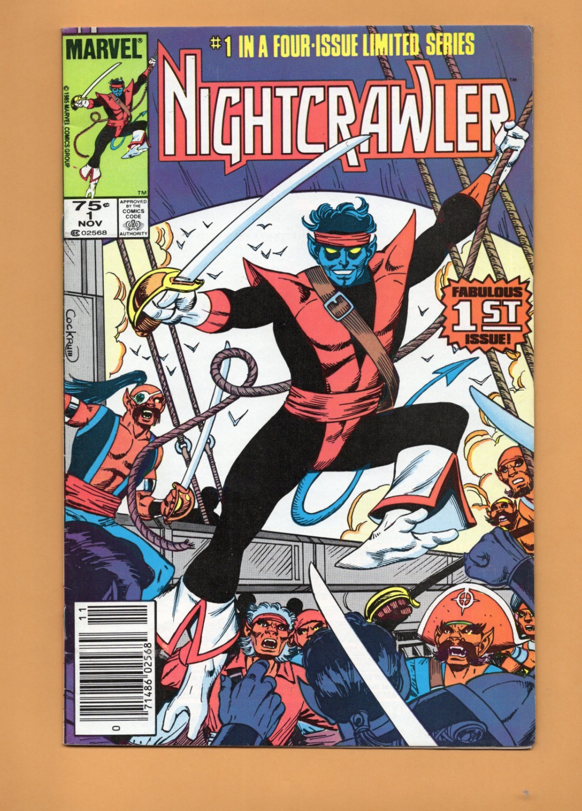NIGHTCRAWLER MINI-SERIES  # 1 THRU 4    9.0     VERY FINE / NEAR MINT