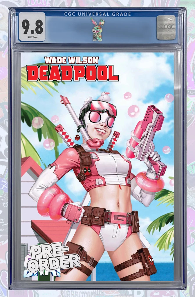 WADE WILSON: DEADPOOL #6 INHYUK LEE MARVEL SNAP SWIMSUIT VARIANT | CGC 9.8 | PRE
