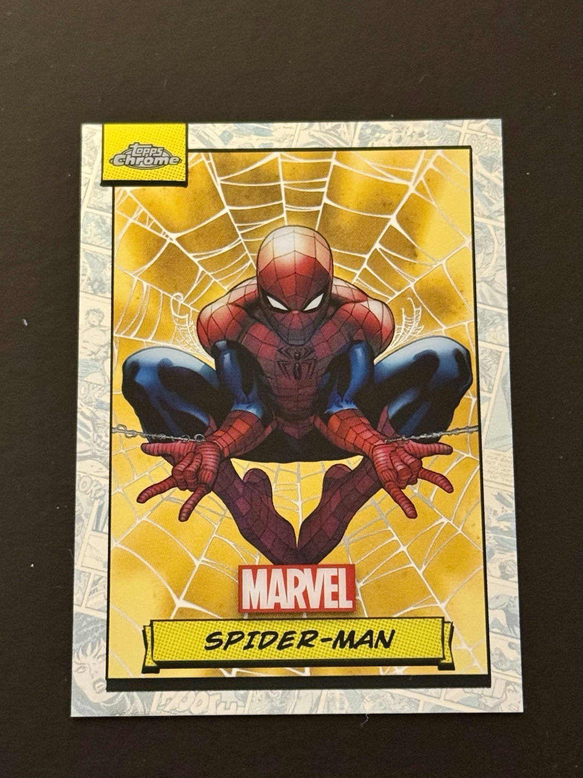 2024 Topps Chrome Marvel Spider-Man #1 Base