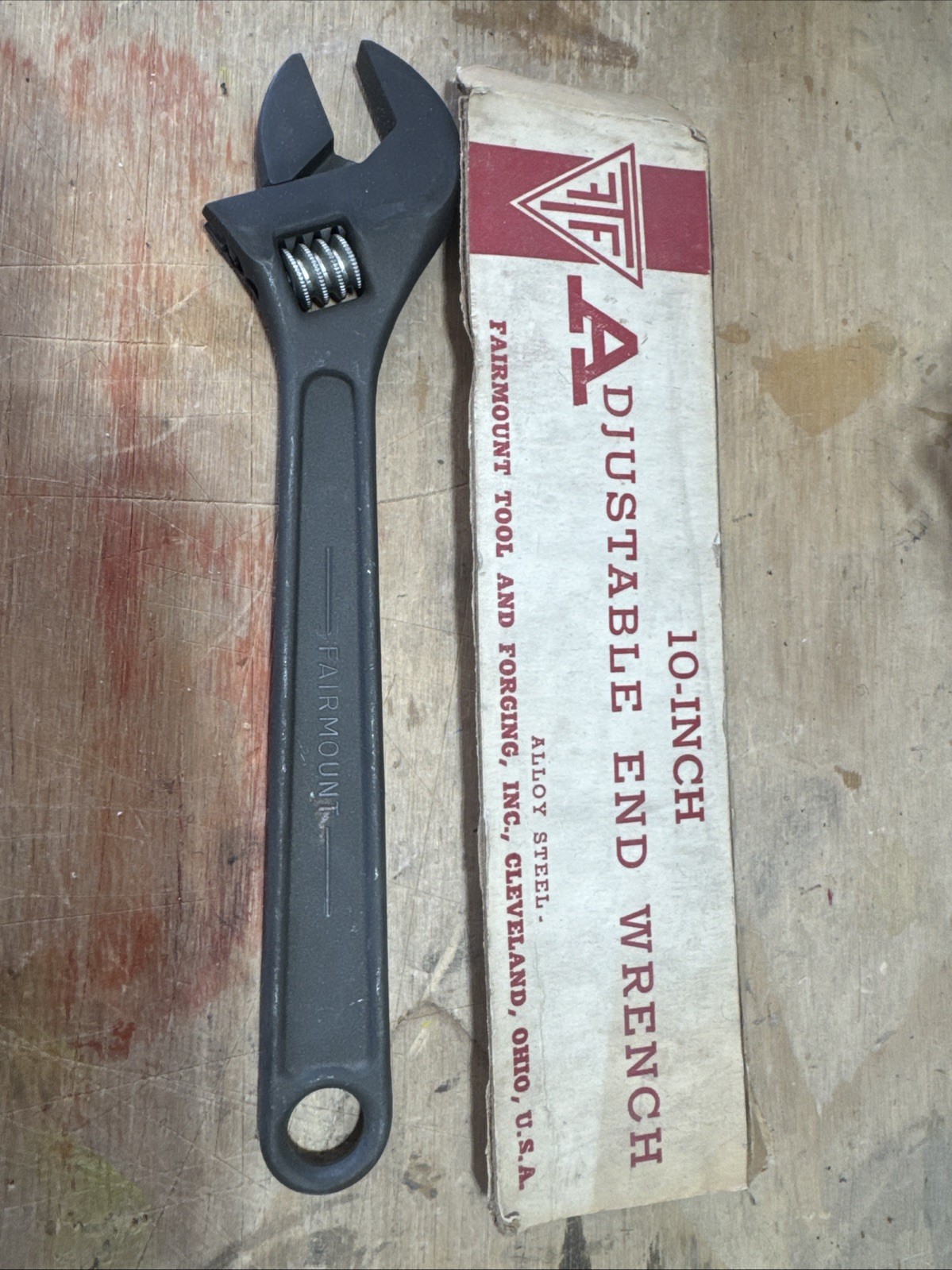 fairmount adjustable wrench